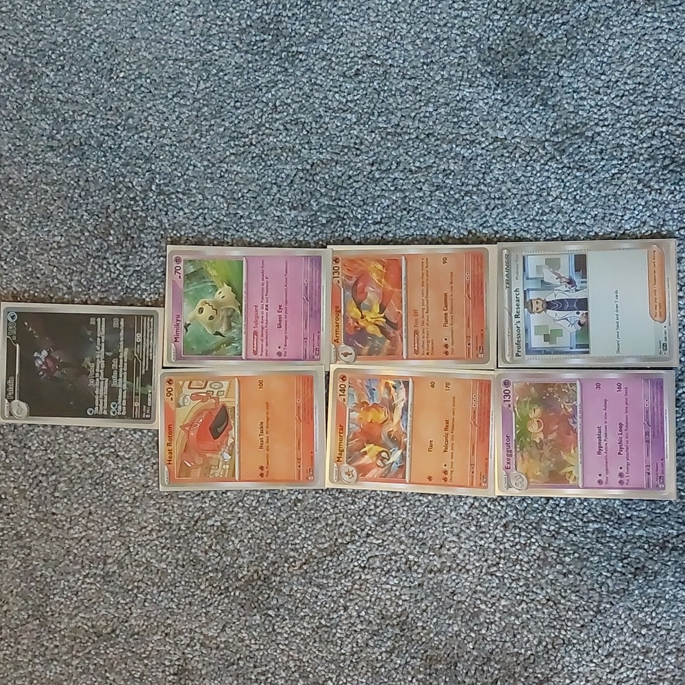 Pokemon card lot holographic and reverse holographic